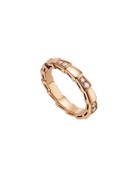 [Eternal Jewelry]SERPENTI RING PINK GOLD  3MM