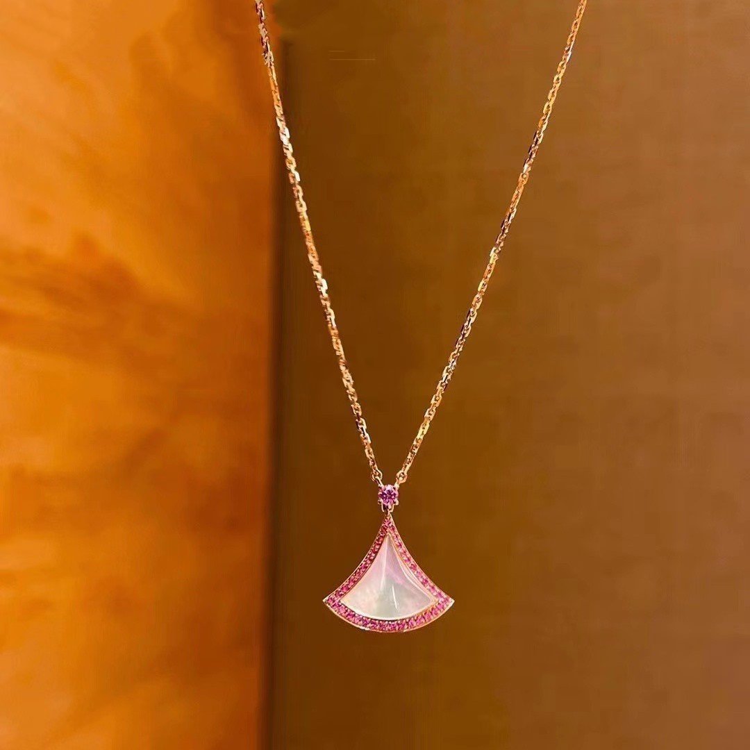 [Eternal Jewelry]DREAM NECKLACE MOP DIAMOND PINK