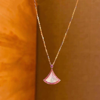[Eternal Jewelry]DREAM NECKLACE MOP DIAMOND PINK