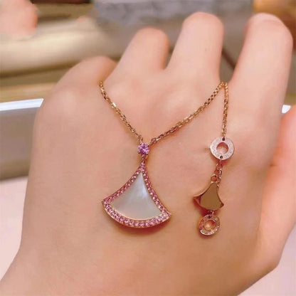 [Eternal Jewelry]DREAM NECKLACE MOP DIAMOND PINK