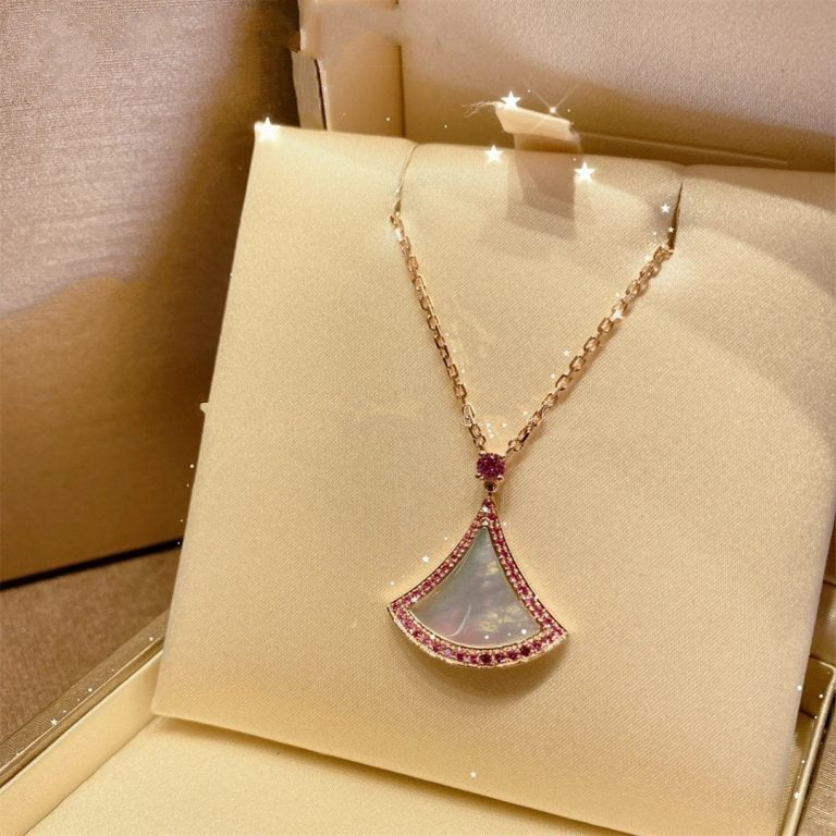 [Eternal Jewelry]DREAM NECKLACE MOP DIAMOND PINK