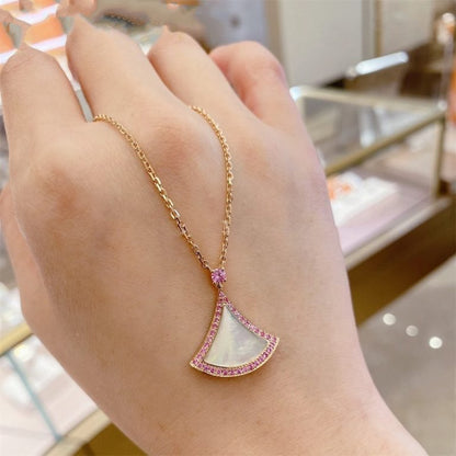 [Eternal Jewelry]DREAM NECKLACE MOP DIAMOND PINK
