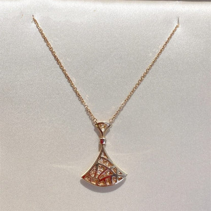 [Eternal Jewelry]DREAM NECKLACE PINK GOLD FULL DIAMOND