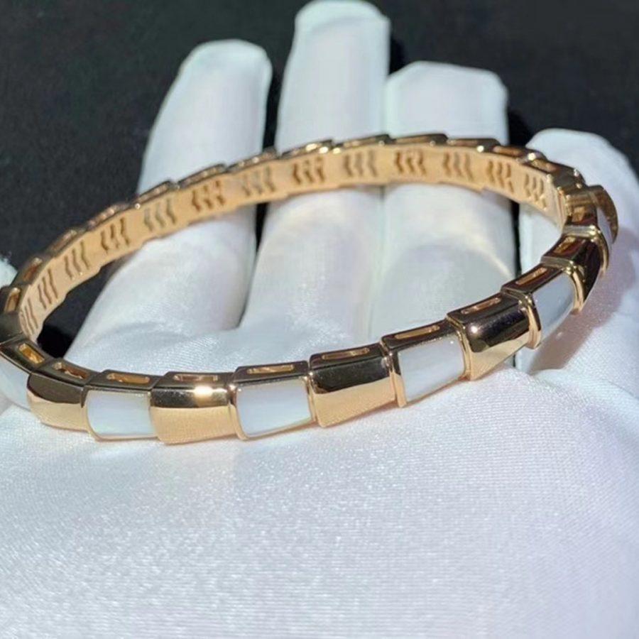 [Eternal Jewelry]SERPENTI BRACELET PINK GOLD MOP