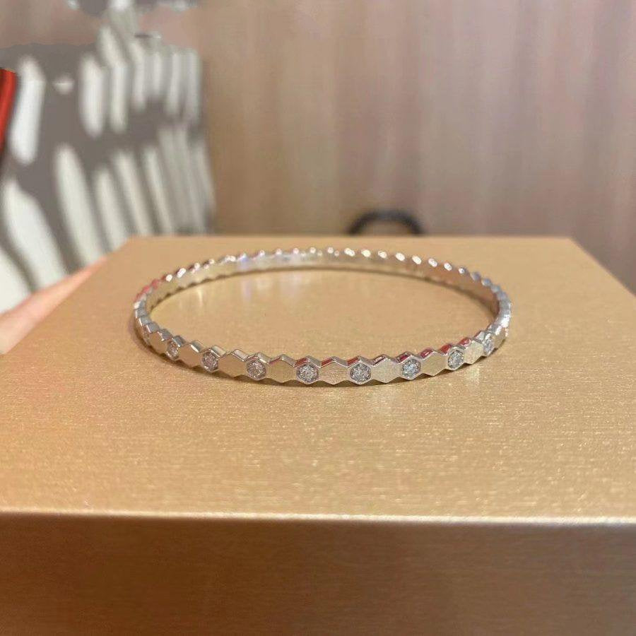 [Eternal Jewelry]BEE LOVE SILVER DIAMOND BRACELET