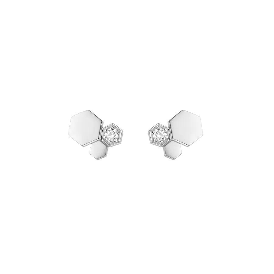 [Eternal Jewelry]BEE LOVE SILVER DIAMOND EARRINGS