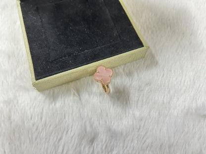 [Eternal Jewelry]Pink Clover Ring