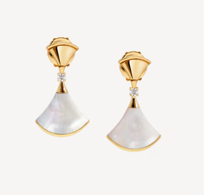 [Eternal Jewelry]DREAM MOP 1 DIAMOND EARRINGS