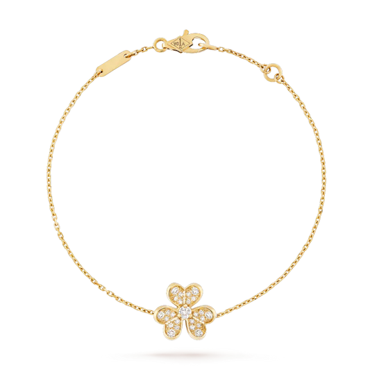 [Eternal Jewelry]FRIVOLE GOLD FLOWER DIAMOND BRACELET