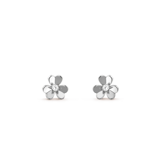 [Eternal Jewelry]FRIVOLE MINI SILVER FLOWER EARRINGS