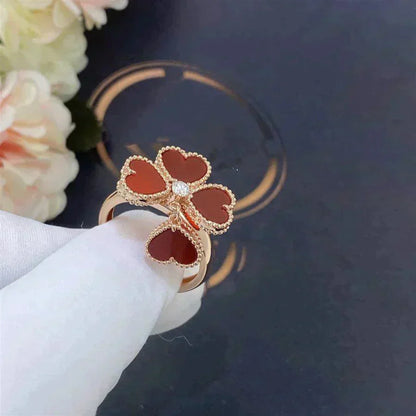[Eternal Jewelry]SWEET CLOVER CARNELIAN RING