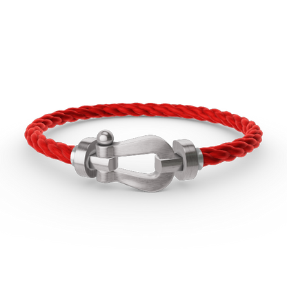 [Eternal Jewelry]FORCE LARGE HORSESHOE NO DIAMOND BRACELET SILVER