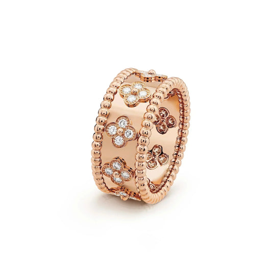 [Eternal Jewelry]CLOVER KALEIDOSCOPE RING 10MM